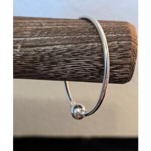 Soufeel Sterling Silver 925 Clasp Bangle Charm Bracelet